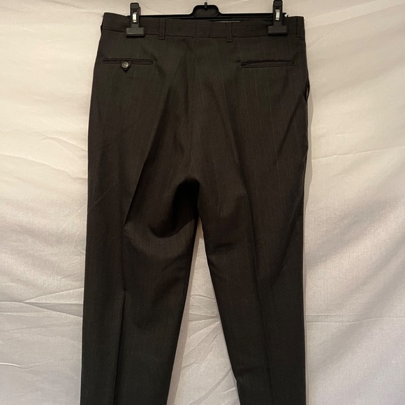 Vintage Christian Dior - Cropped Grey Pleated Trouser Men's 36R - 80% OFF SALE! - Picture 3 of 8